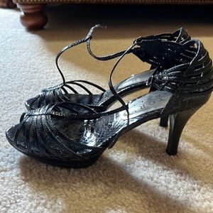 New York Transit Black Heels